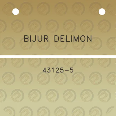 bijur-delimon-43125-5