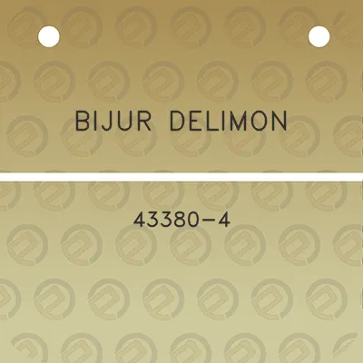 bijur-delimon-43380-4