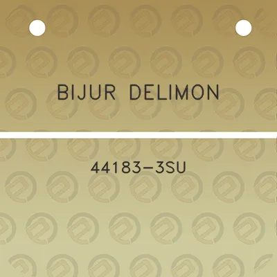 bijur-delimon-44183-3su