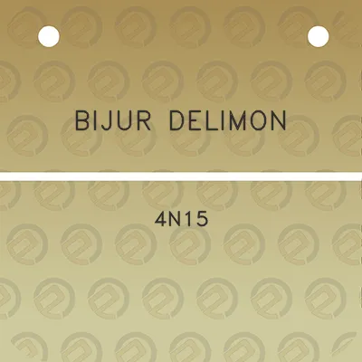 bijur-delimon-4n15