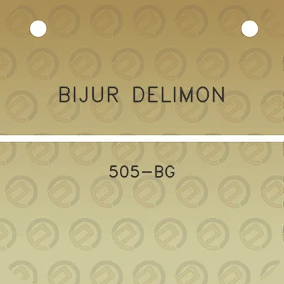 bijur-delimon-505-bg