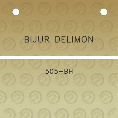 bijur-delimon-505-bh