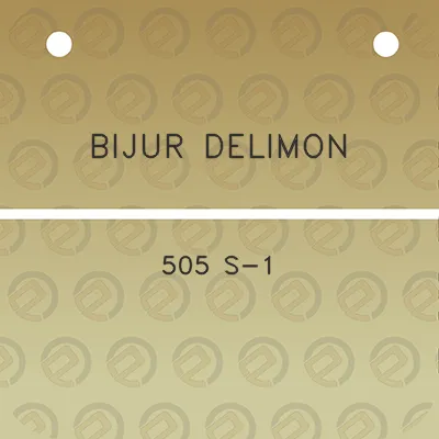 bijur-delimon-505-s-1