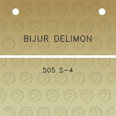 bijur-delimon-505-s-4