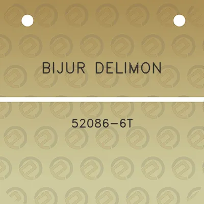 bijur-delimon-52086-6t