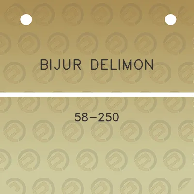 bijur-delimon-58-250