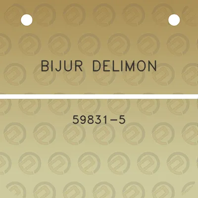 bijur-delimon-59831-5