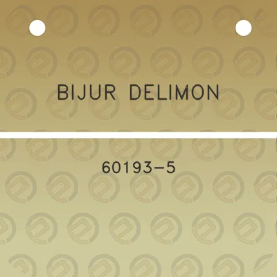 bijur-delimon-60193-5