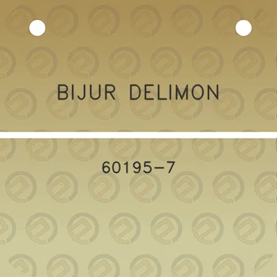 bijur-delimon-60195-7