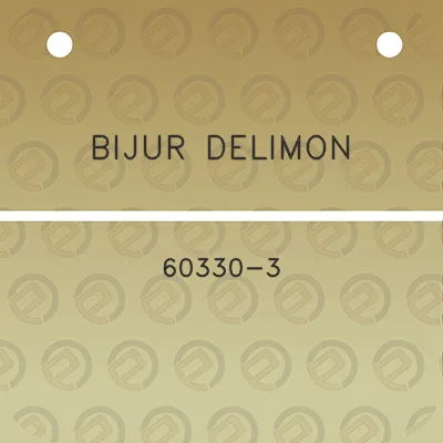 bijur-delimon-60330-3