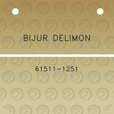 bijur-delimon-61511-1251