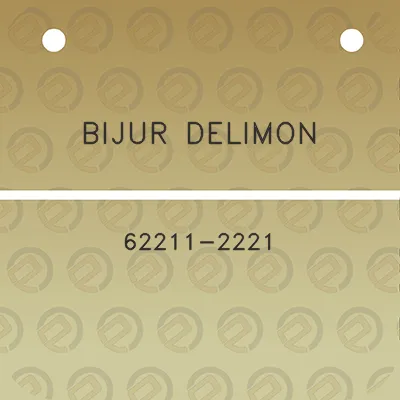 bijur-delimon-62211-2221