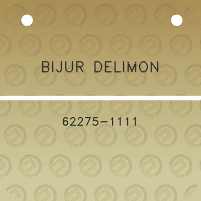 bijur-delimon-62275-1111