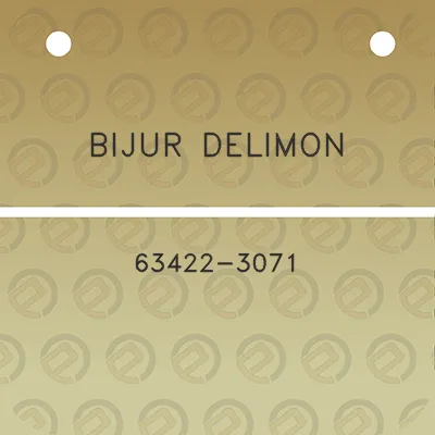 bijur-delimon-63422-3071