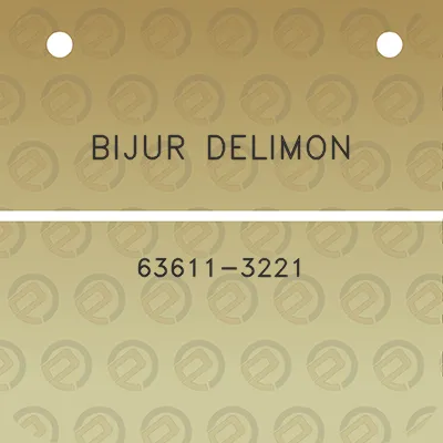 bijur-delimon-63611-3221