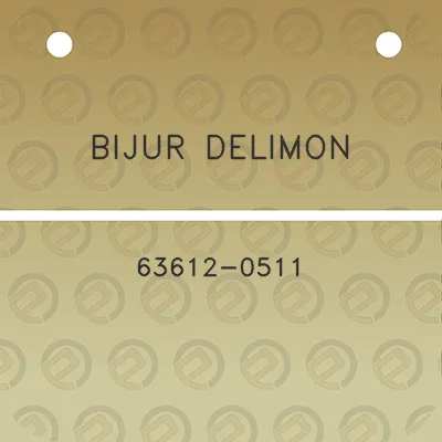 bijur-delimon-63612-0511