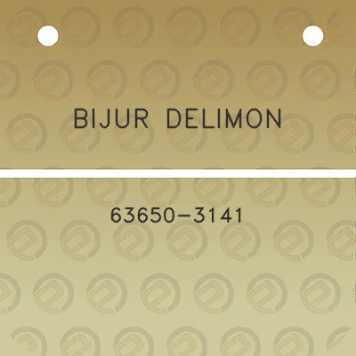 bijur-delimon-63650-3141