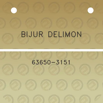 bijur-delimon-63650-3151