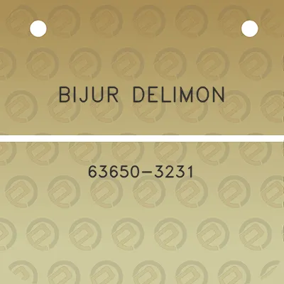 bijur-delimon-63650-3231