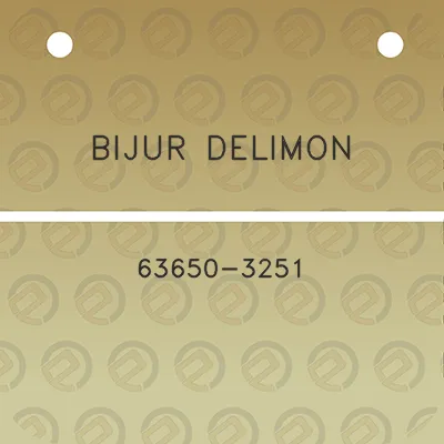 bijur-delimon-63650-3251