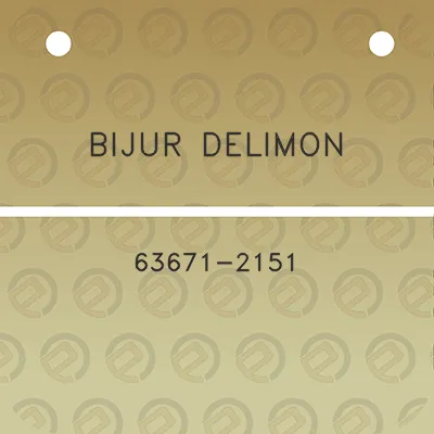 bijur-delimon-63671-2151