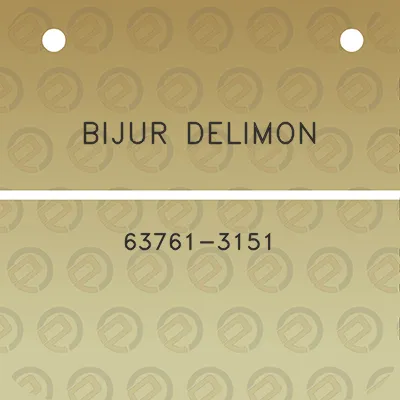 bijur-delimon-63761-3151