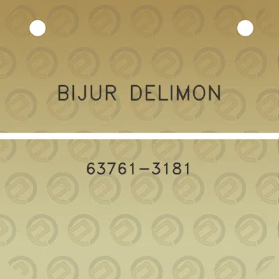 bijur-delimon-63761-3181