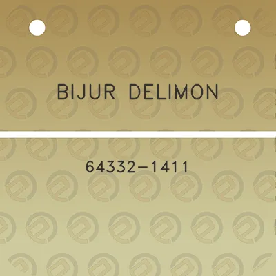 bijur-delimon-64332-1411