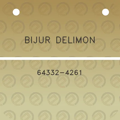 bijur-delimon-64332-4261