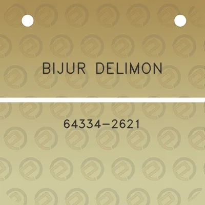 bijur-delimon-64334-2621