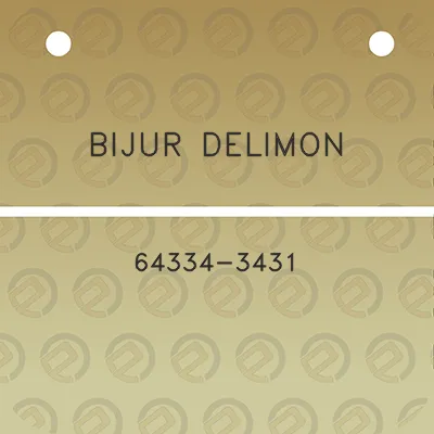 bijur-delimon-64334-3431