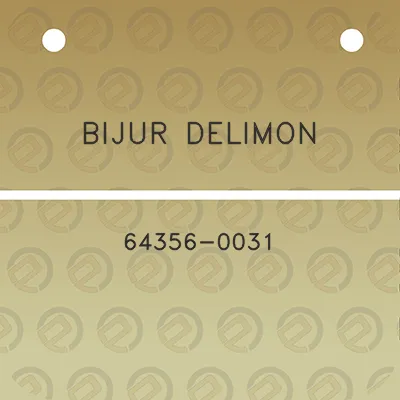 bijur-delimon-64356-0031