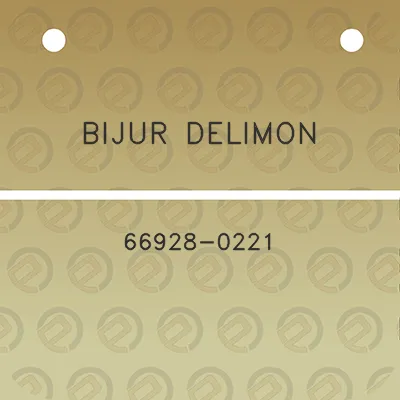 bijur-delimon-66928-0221