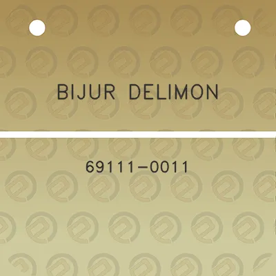 bijur-delimon-69111-0011