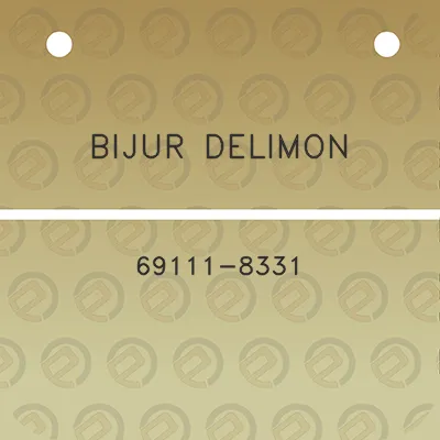 bijur-delimon-69111-8331