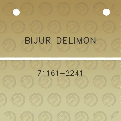 bijur-delimon-71161-2241