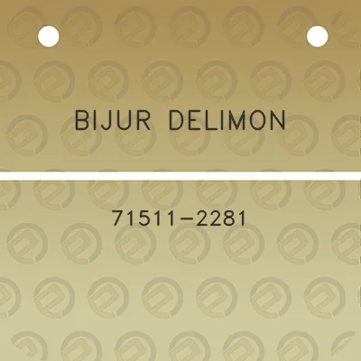 bijur-delimon-71511-2281