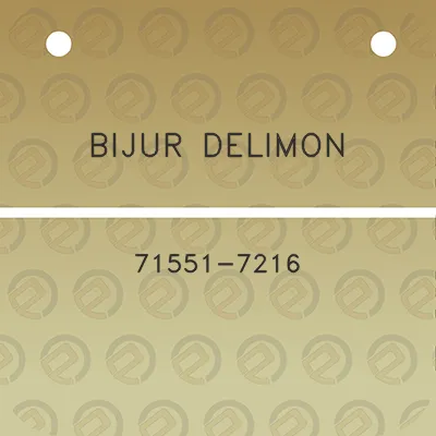 bijur-delimon-71551-7216