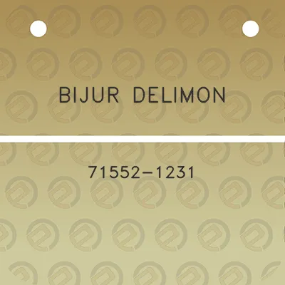 bijur-delimon-71552-1231