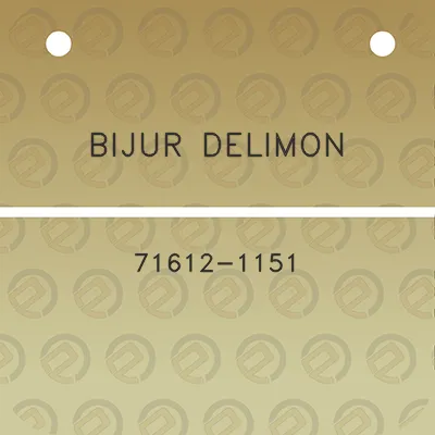 bijur-delimon-71612-1151