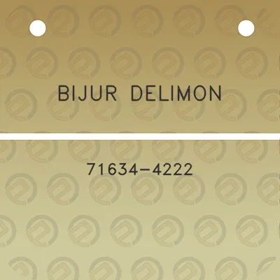 bijur-delimon-71634-4222