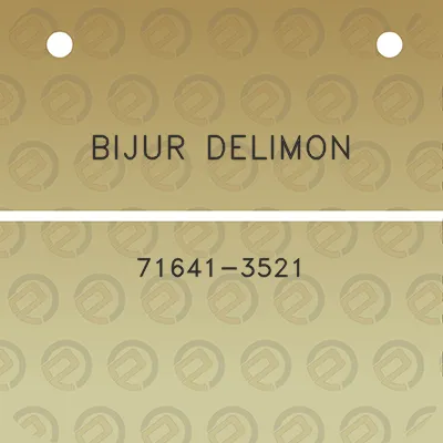 bijur-delimon-71641-3521