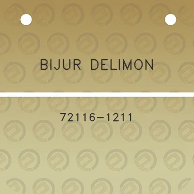 bijur-delimon-72116-1211