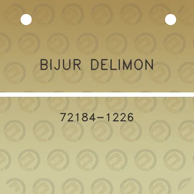 bijur-delimon-72184-1226