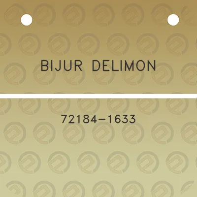 bijur-delimon-72184-1633