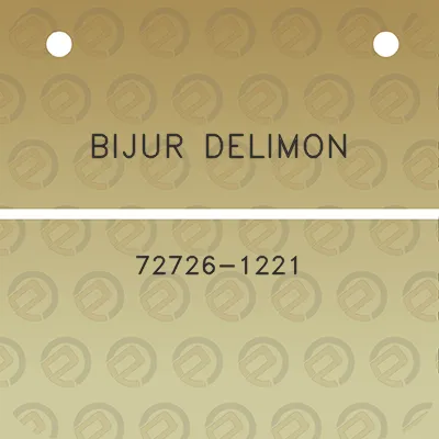 bijur-delimon-72726-1221