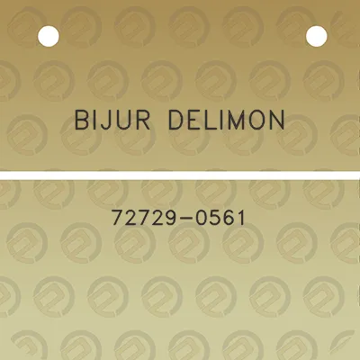 bijur-delimon-72729-0561