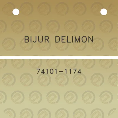 bijur-delimon-74101-1174