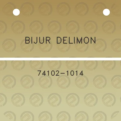 bijur-delimon-74102-1014