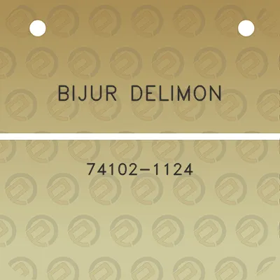 bijur-delimon-74102-1124